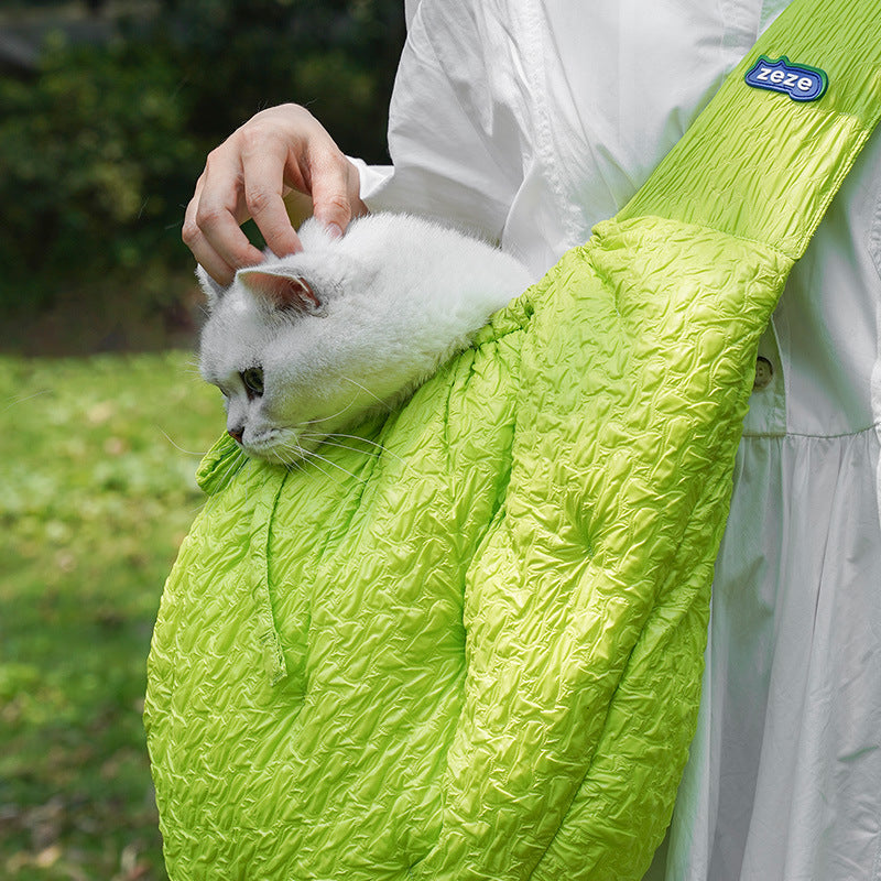 Portable Warm Pet Carrier Shoulder Bag For Outdoor Travel