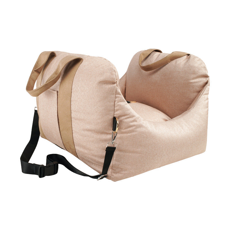 The Ultimate Pet Travel Solution: Detachable Washable Pet Car Seat For All Seasons
